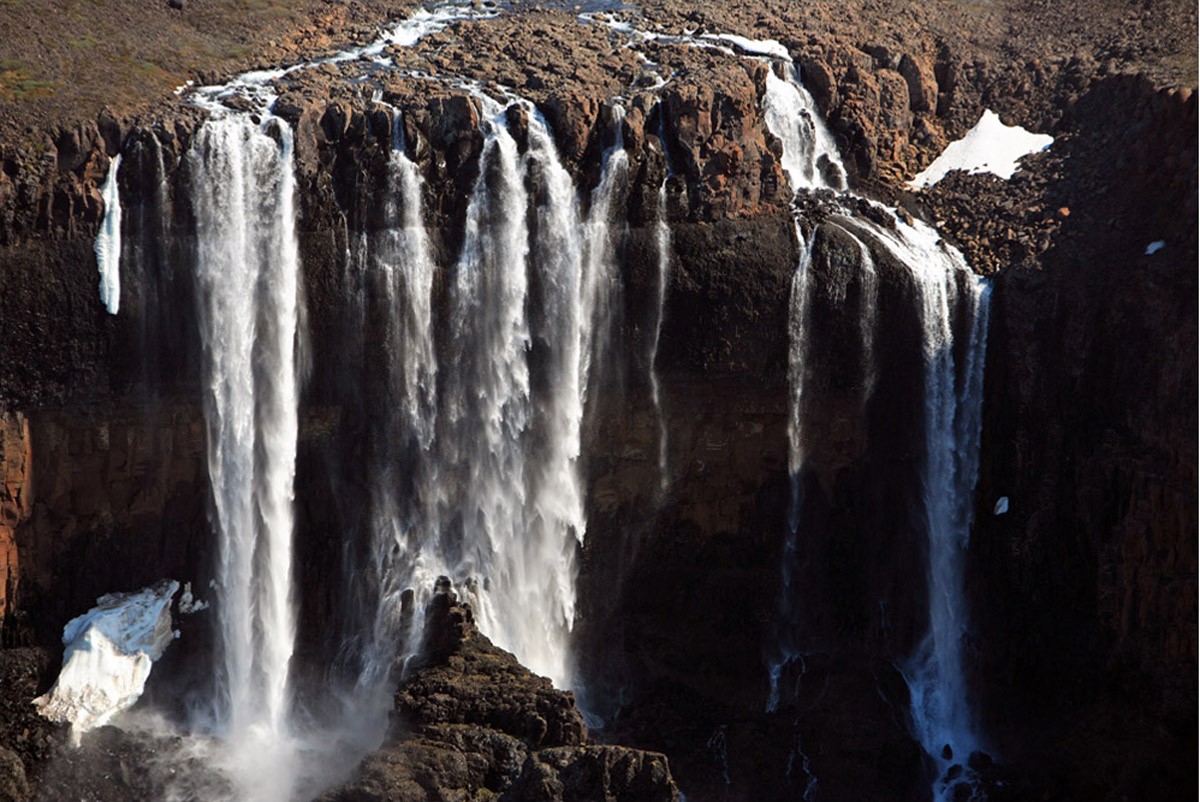 Водопады плато Путорана