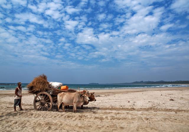Пляж, Бирма