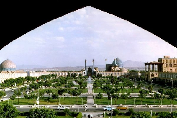Вид на город Исфахан