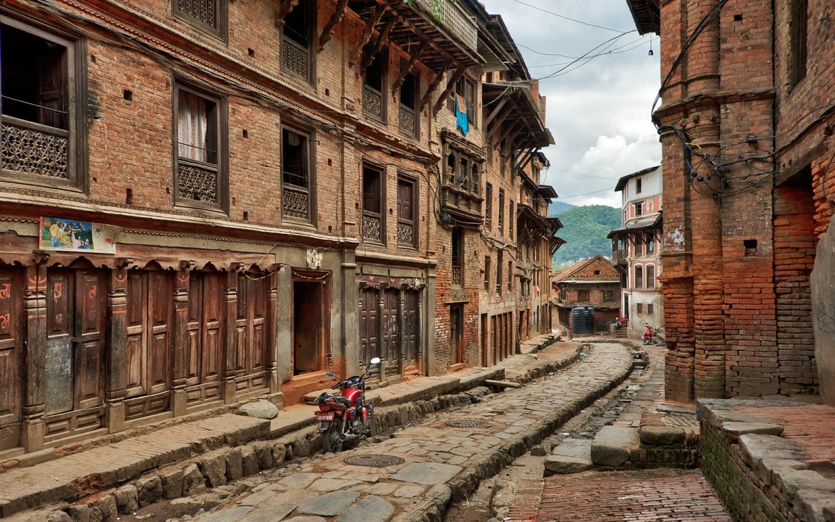 прогулки по улочкам Непала