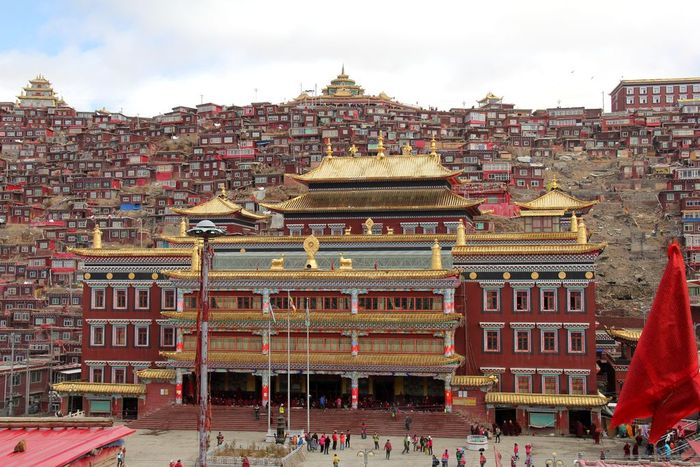 монахи тибета