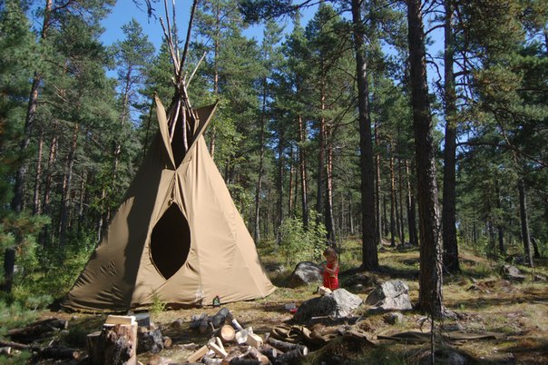 семейный палаточный лагерь