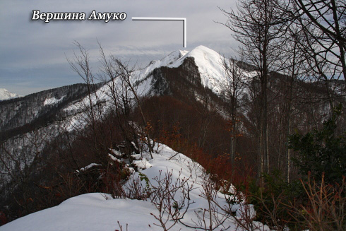 Гора сахарная и Амуко