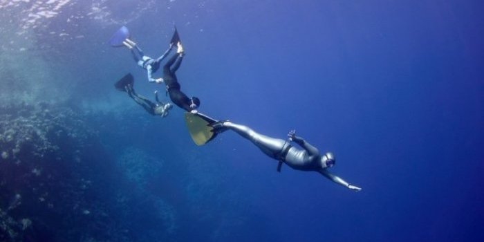 Freediving моноласта