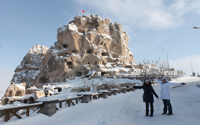 Каппадокия зимой фото