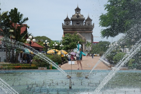 Триумфальная Арка, Вьентьян, Лаос